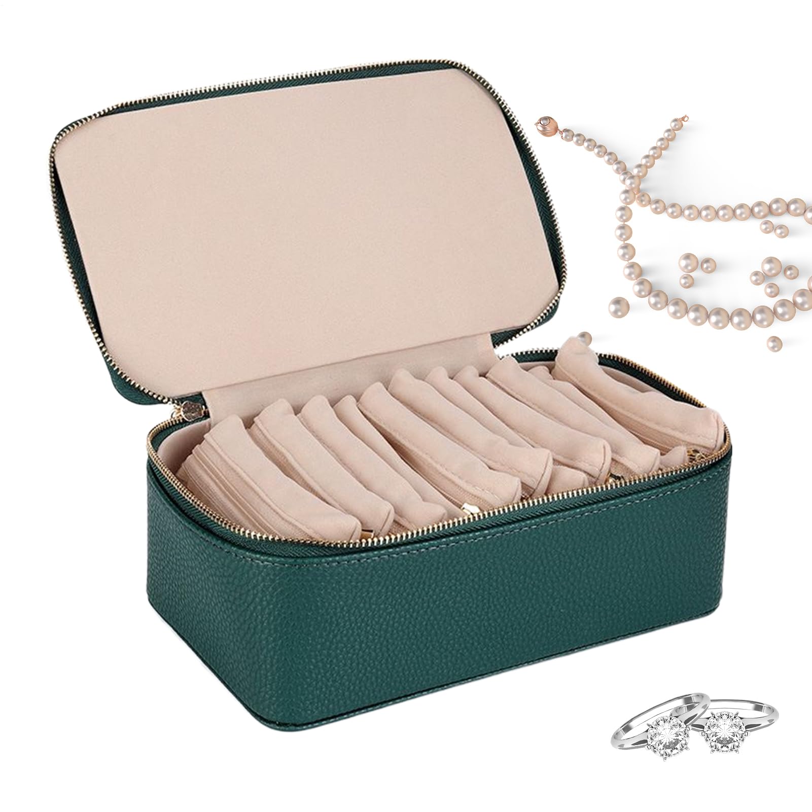 Coffret à bijoux de voyage Teksome, le cadeau élégant et portable idéal pour femmes et filles