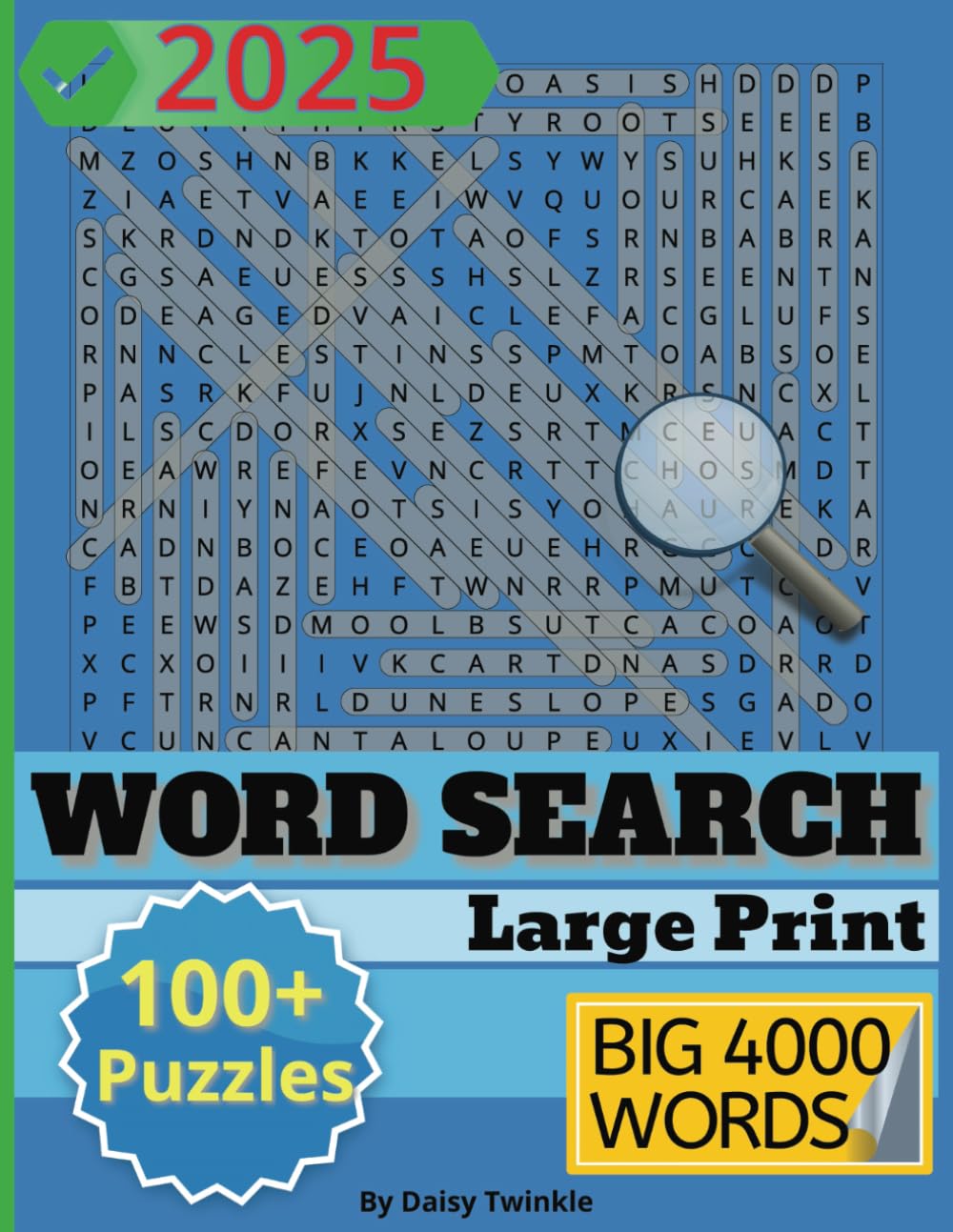 Big 4000 WORD SEARCH Large Print For Adults: A Grown-Up Puzzle Book Filled with Relaxing Word Searches and Delightful Trivia. Happy Puzzling!