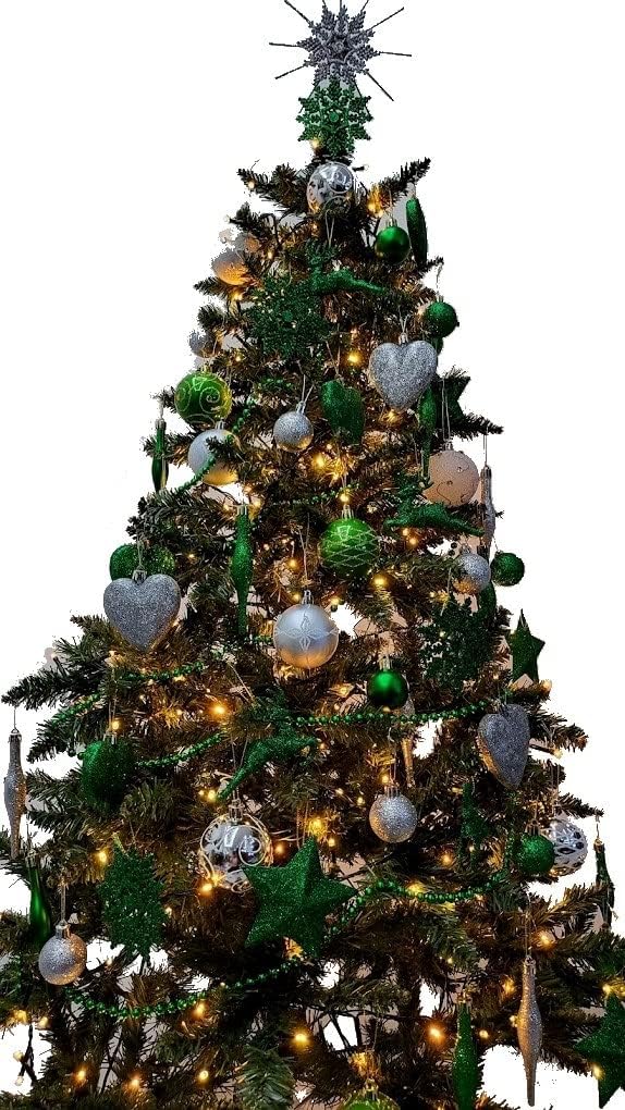 Simply Products Christmas Tree Decoration Baubles 3.8cm, Great Christmas Tree Hanging Ball Decorations - Image 3