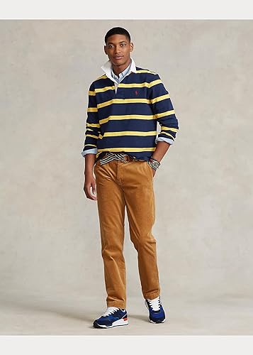 Miniatura 3 de POLO RALPH LAUREN Camisa de rugby a rayas de manga larga para hombre
