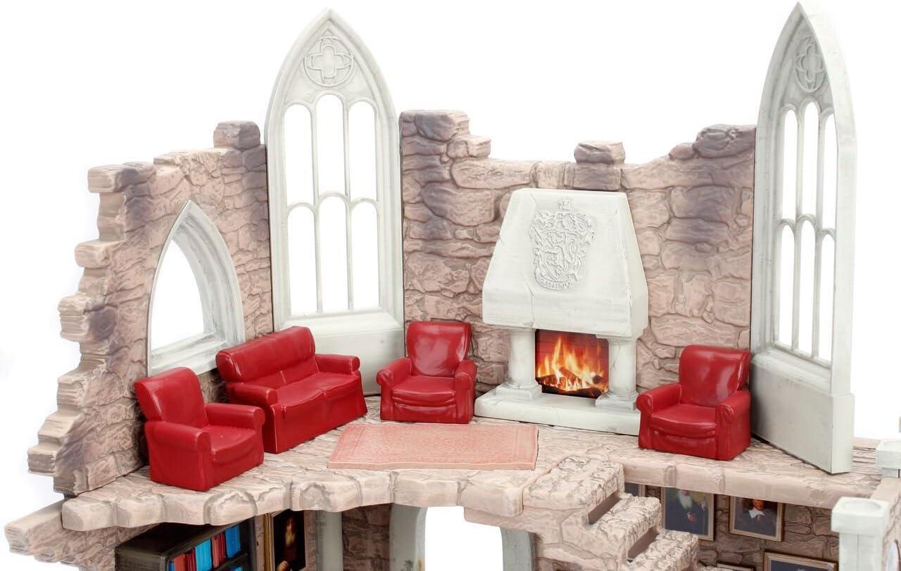 Nano Metalfigs Nanoscene Harry Potter Gryffindor Tower Collectors Environment with 2 Exclusive Figures (32 Piece)