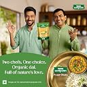 Tata Sampann Organic Unpolished Moong Dal, 500g gallery image