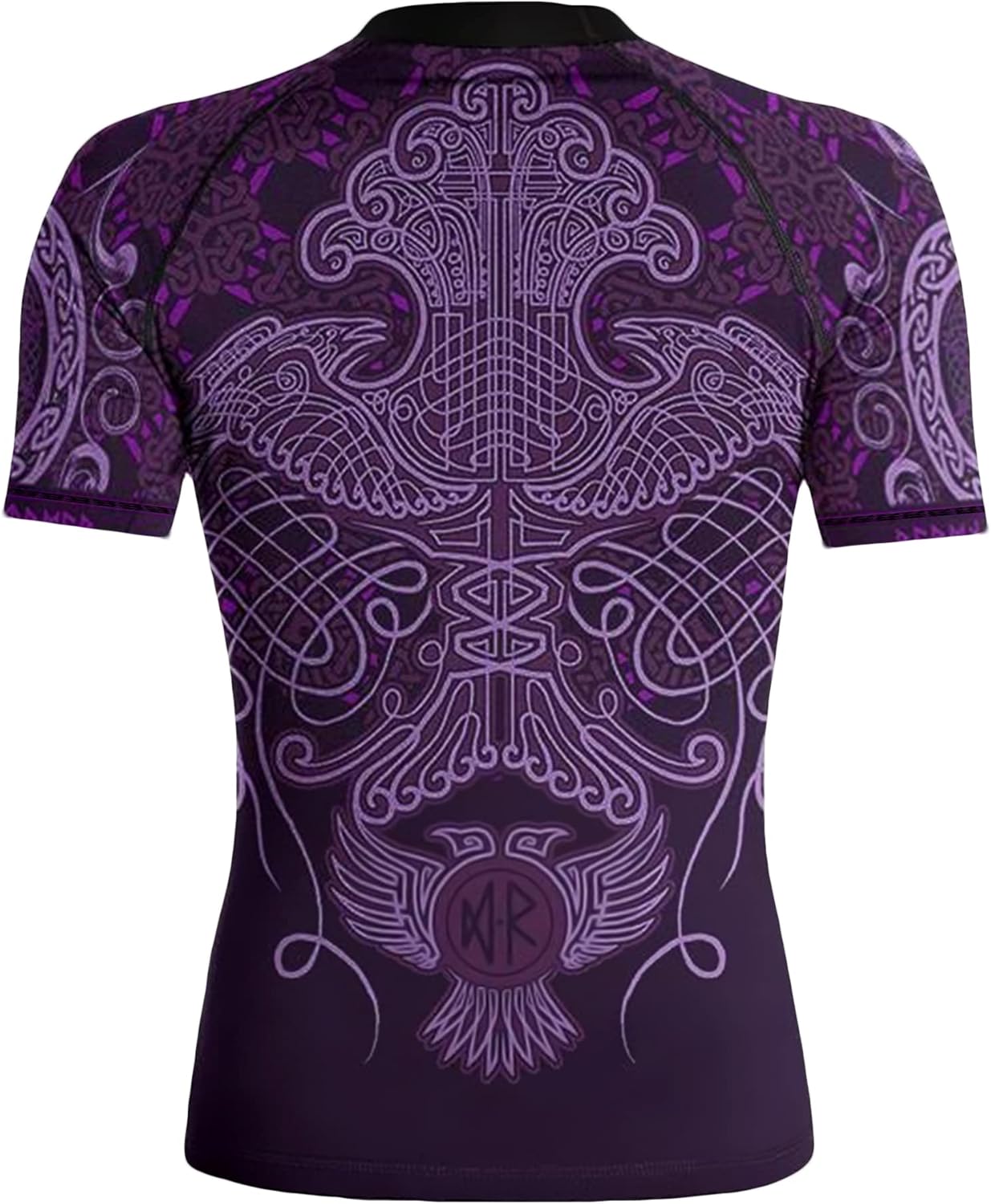 Raven Fightwear Women's Nordic BJJ Rash Guard Short Sleeve MMA