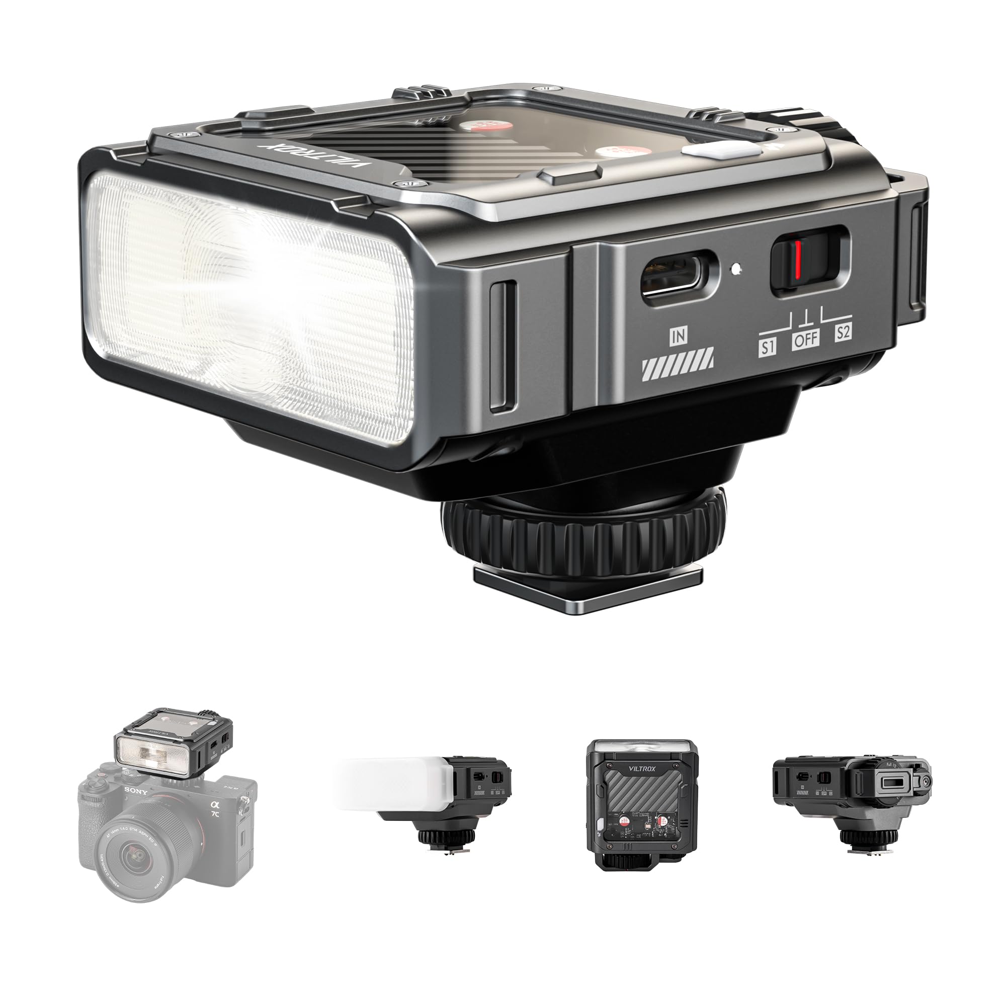 SONY ミラーレス一眼 本体 VILTROXレンズ Godoxフラッシュ Amazon.com: VILTROX Spark Z3-S TTL Camera Flash for Sony Compact