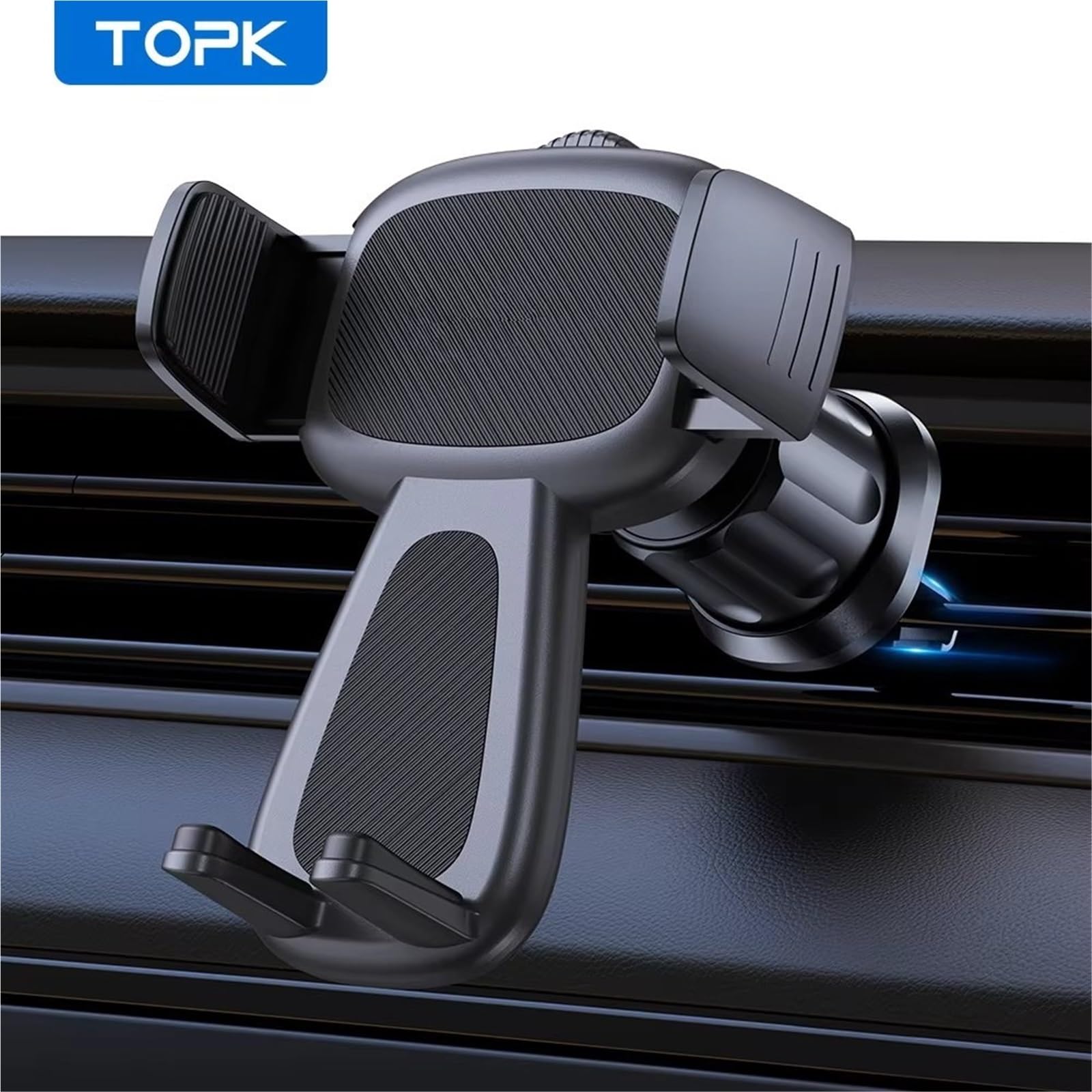 para iPhone 16 15 14 13 12 para Pro para MAX Soporte Teléfono Soporte para Ventilación Militar Clip Metal Resistente Soporte Móvil Coche
