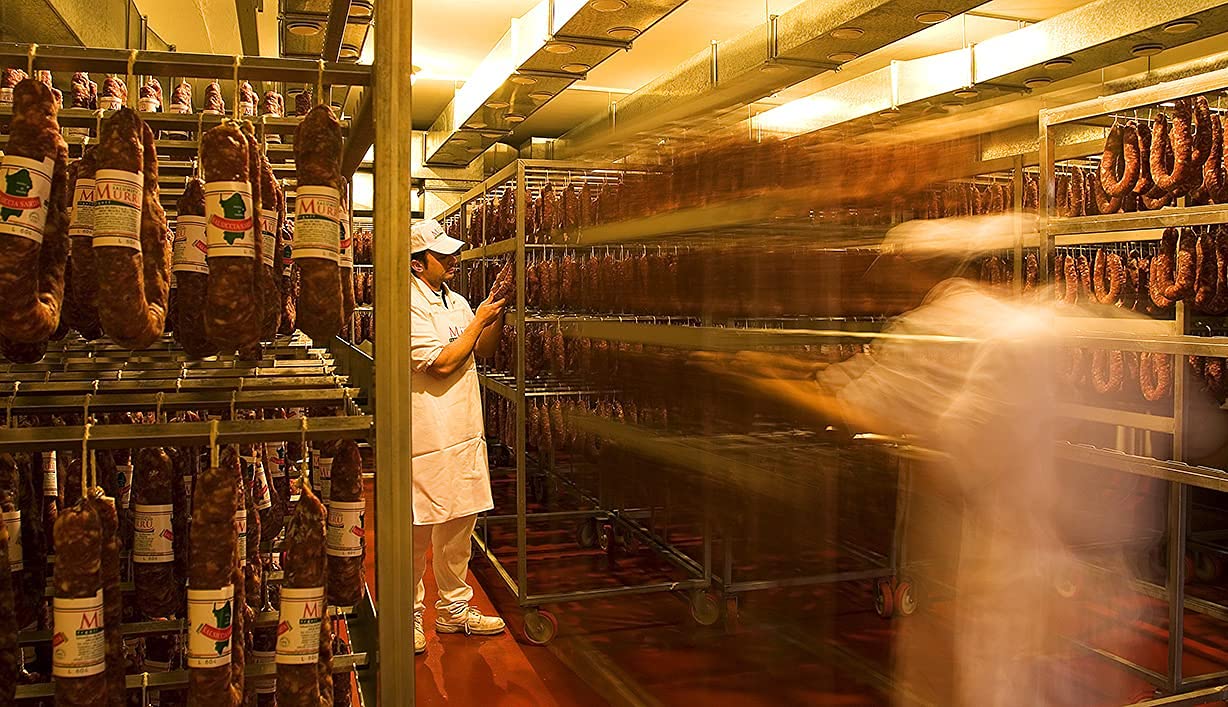 Panceta Italiana ahumada, tocino típico en 3 lonchas de aproximadamente 250 g cada una