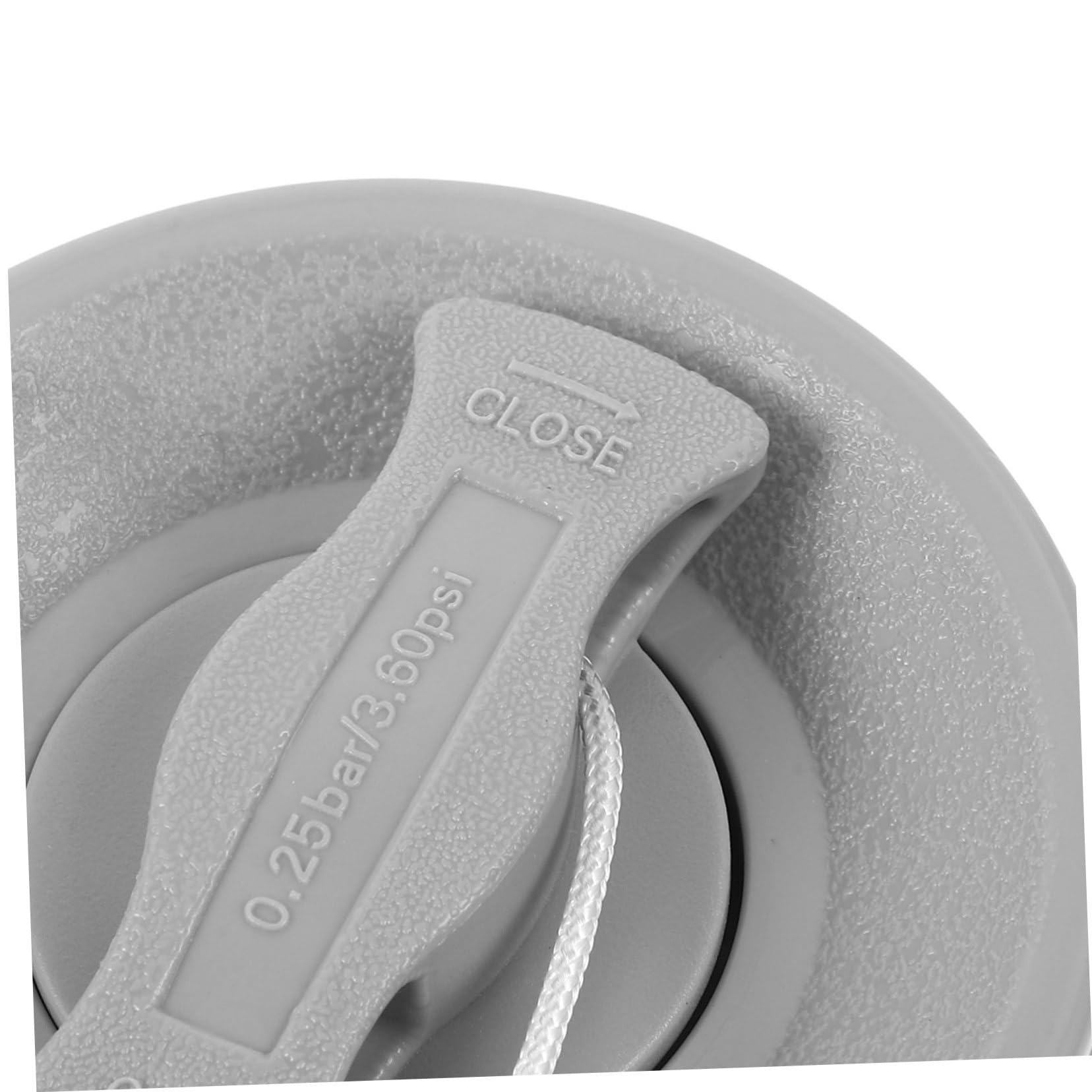 Yardwe Valvola Aria per Gommone Tubi Fluviali per Galleggianti Pesanti Gonfiabile Piscina Gommone Aria Drenare Valvola di Sfiato del Kayak Attacco Valvola Kayak Remare Grey Pom