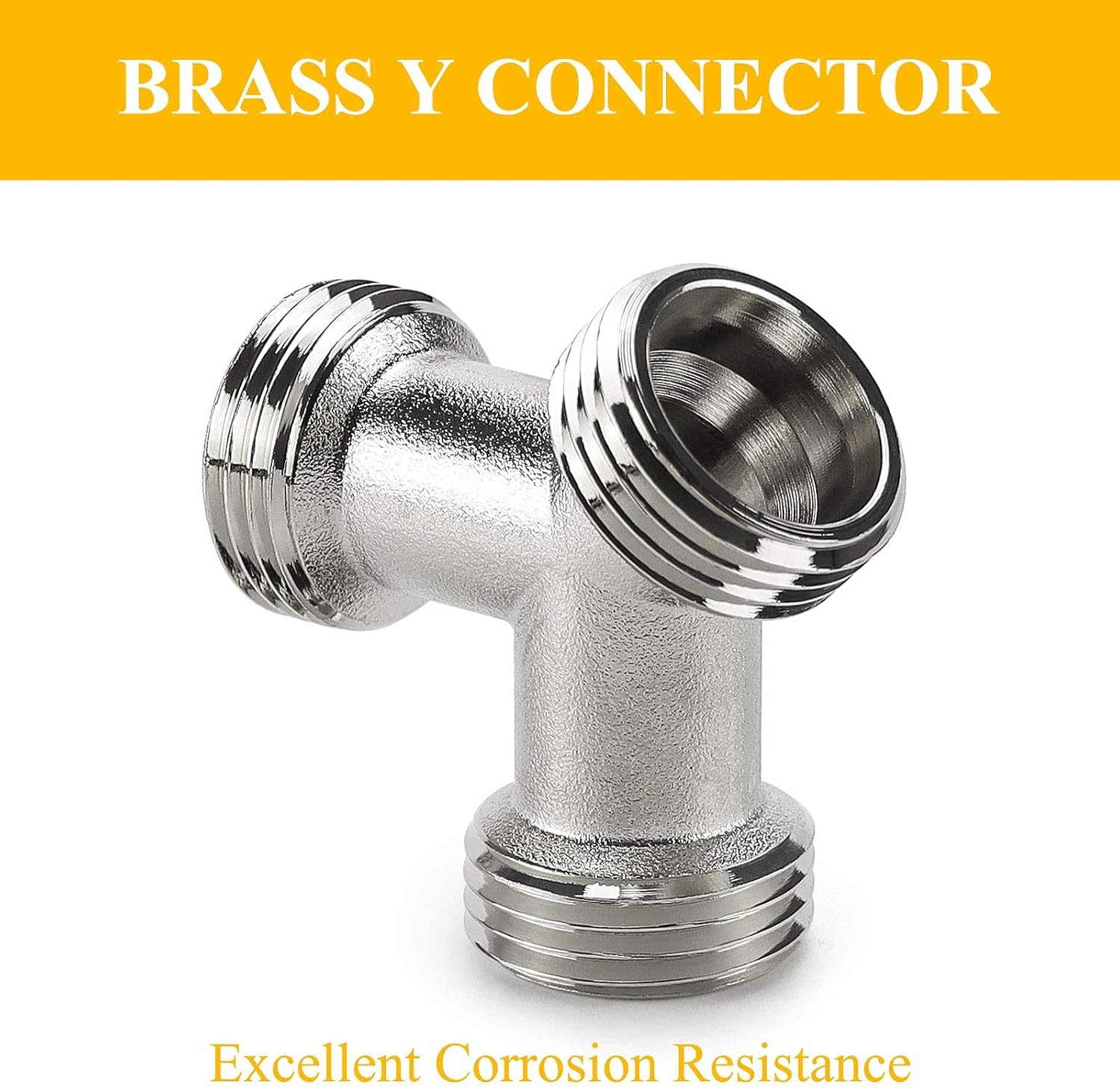 Steam Dryer Hose Installation Kit - 6 Ft 90 Degree Elbow Stainless Steel Hose,1ft Inlet Adapter And Y Connector,Fits All Normal Household Water Supply Lines by TOMOON