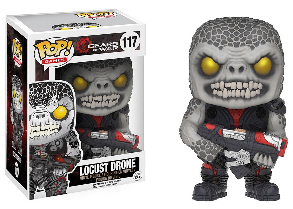 10300 Gears of POP Vinylfigur: GOW: Locust Drone, Multi, Einheitsgröße