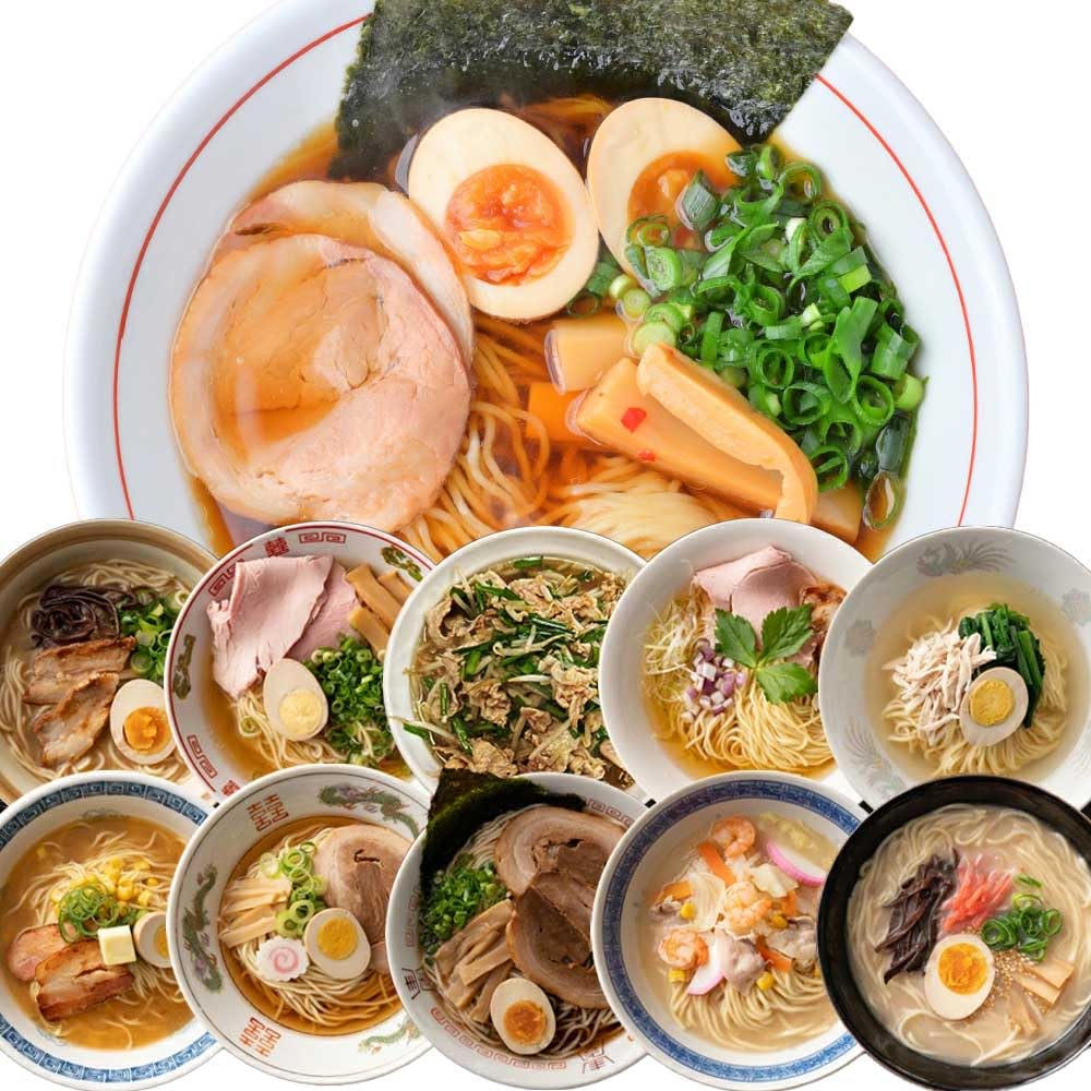 Amazon.co.jp: 19種から選べる！日本全国ご当地ラーメン6食セット