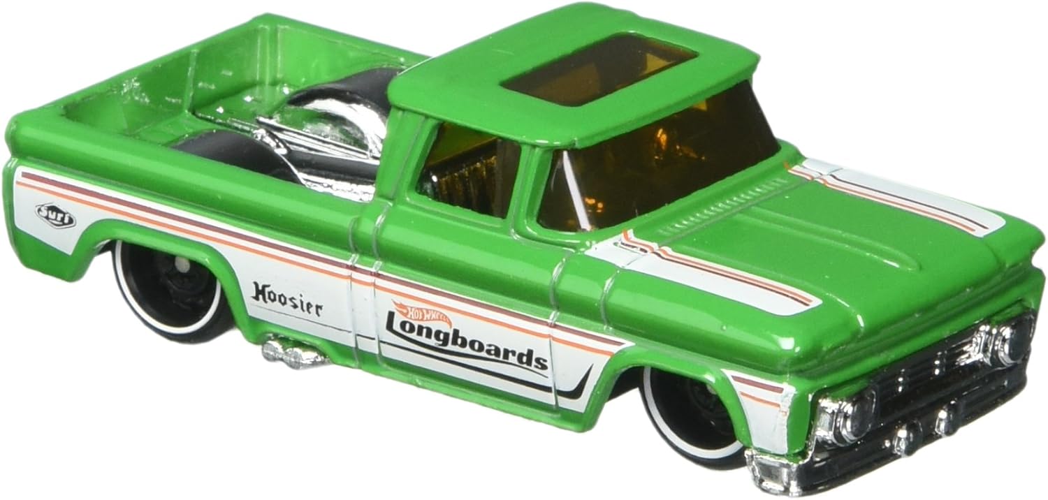 Hot Wheels 2017 Surf's Up Custom '62 Chevy Pickup 255/365, Green