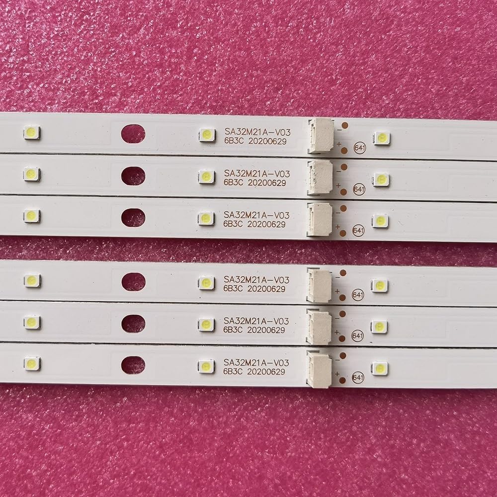 for Backlight Strip 6 Pieces 32E5CHR 32E5ERS 32E322W SA32M21A-V03 Compatible Replacement