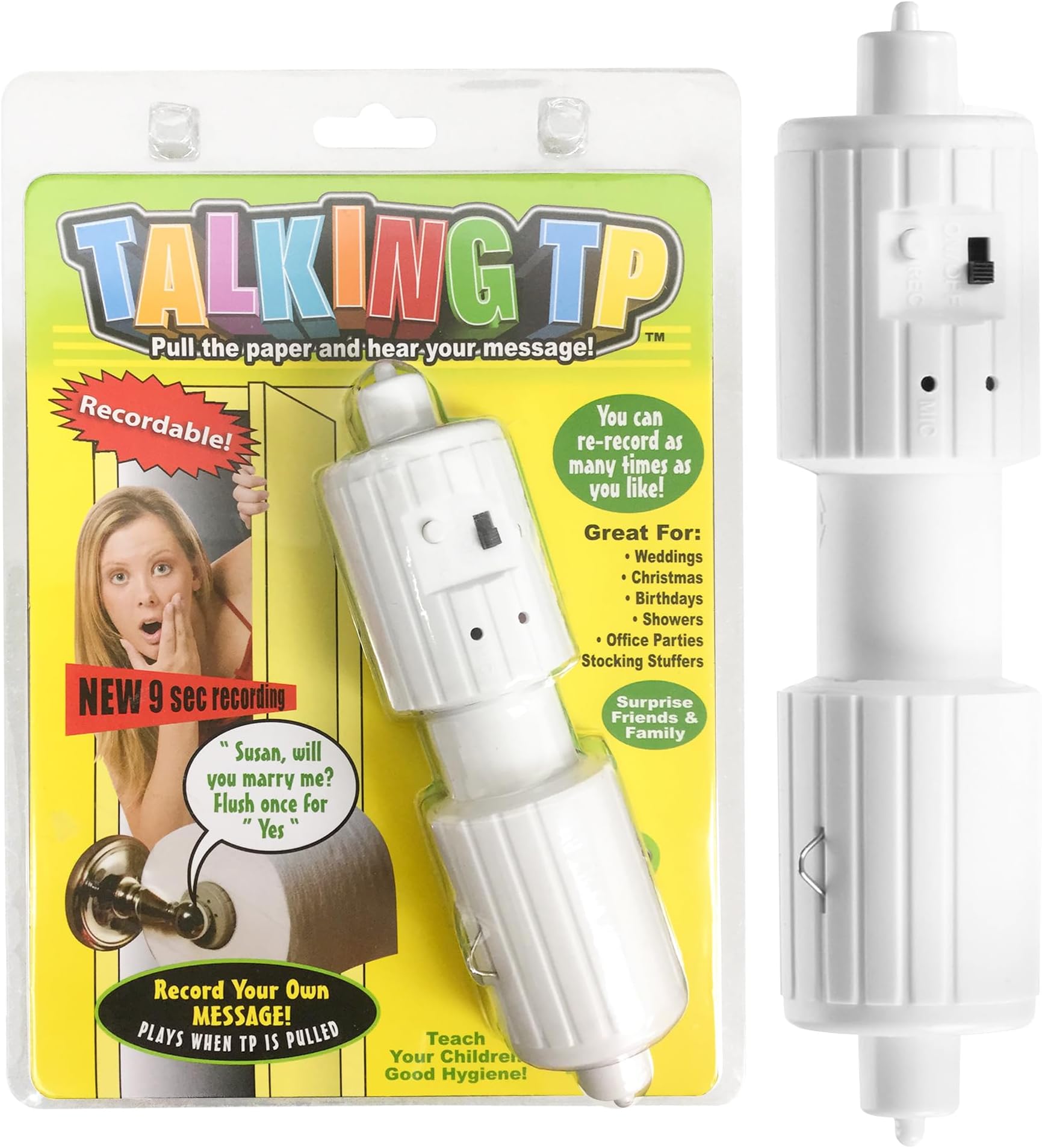 Talking Toilet Paper Spindle