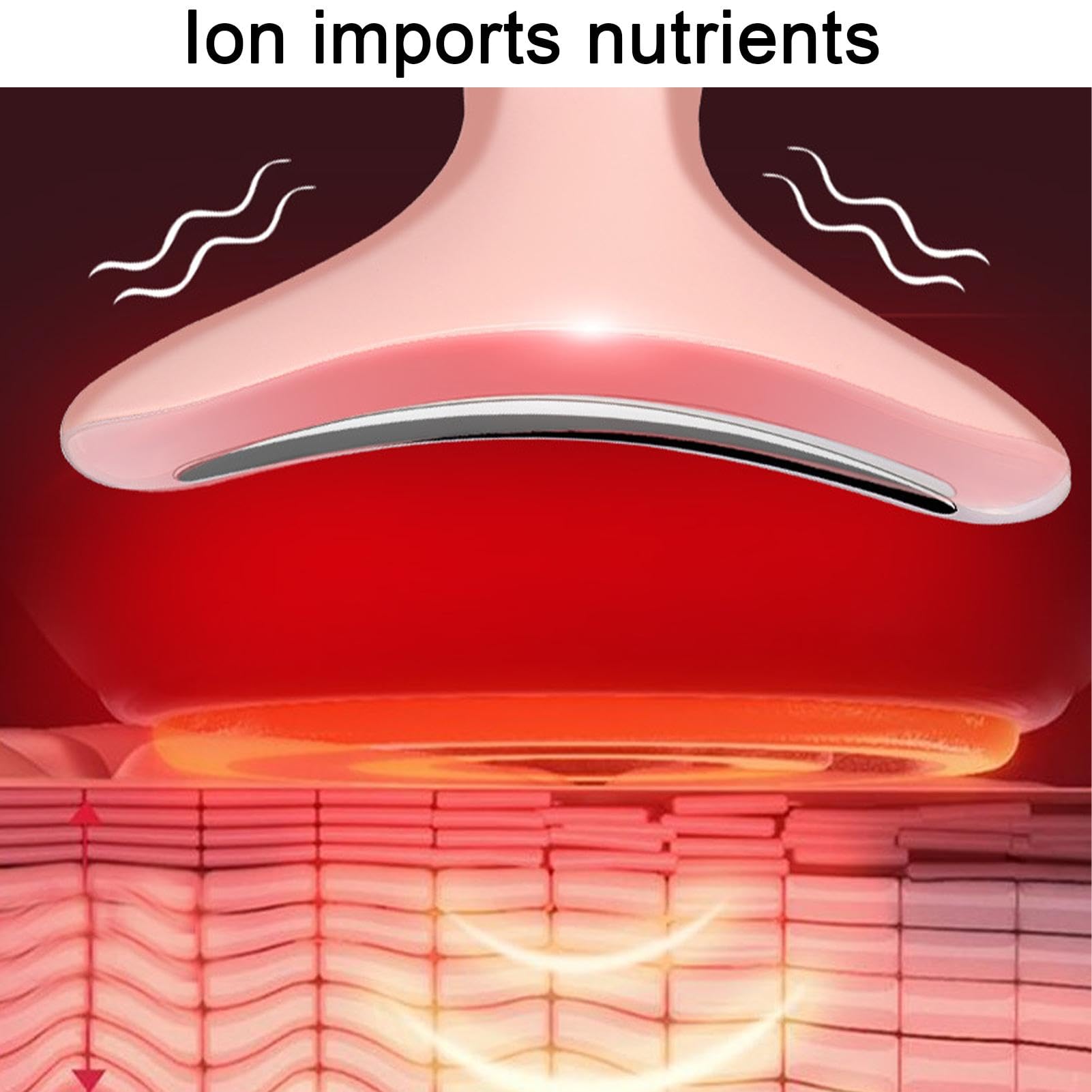 Elektryczny masażer do twarzy, urządzenie do odmładzania skóry i podnoszenia zwiotczałej skóry