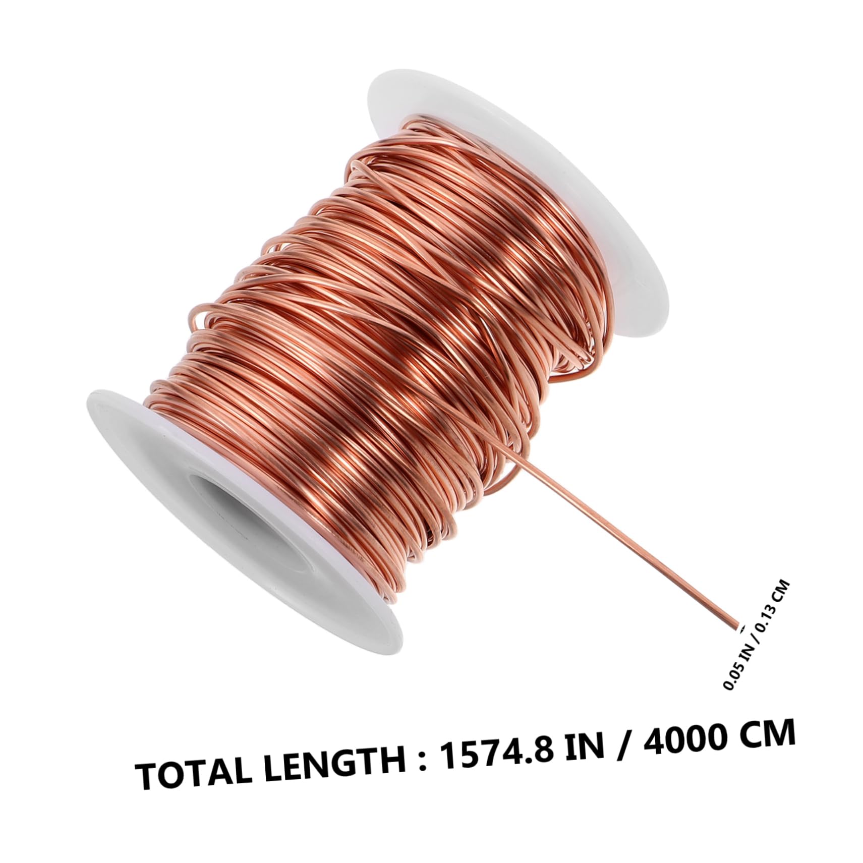 HAPINARY Copper Jewelry Wire Beading Wire Plant Ties for Jewelry Making Gardening