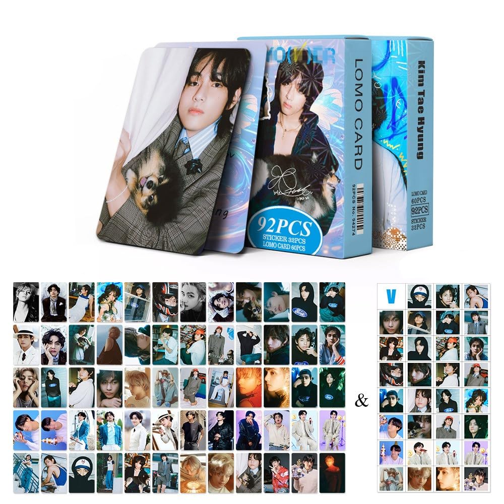 Amazon.com: SCISSH Kpop Set 60pcs V Kim Taehyung Personal