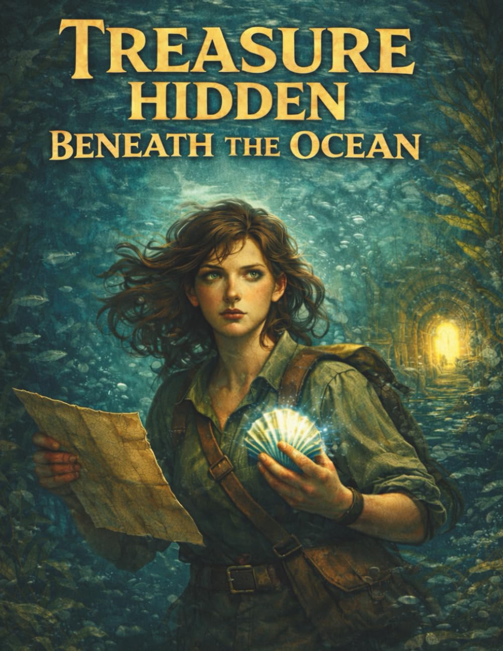 Treasure Hidden Beneath the Ocean: An Enchanting YA Cozy Fantasy Mystery of Secrets, Magic, and the Sea