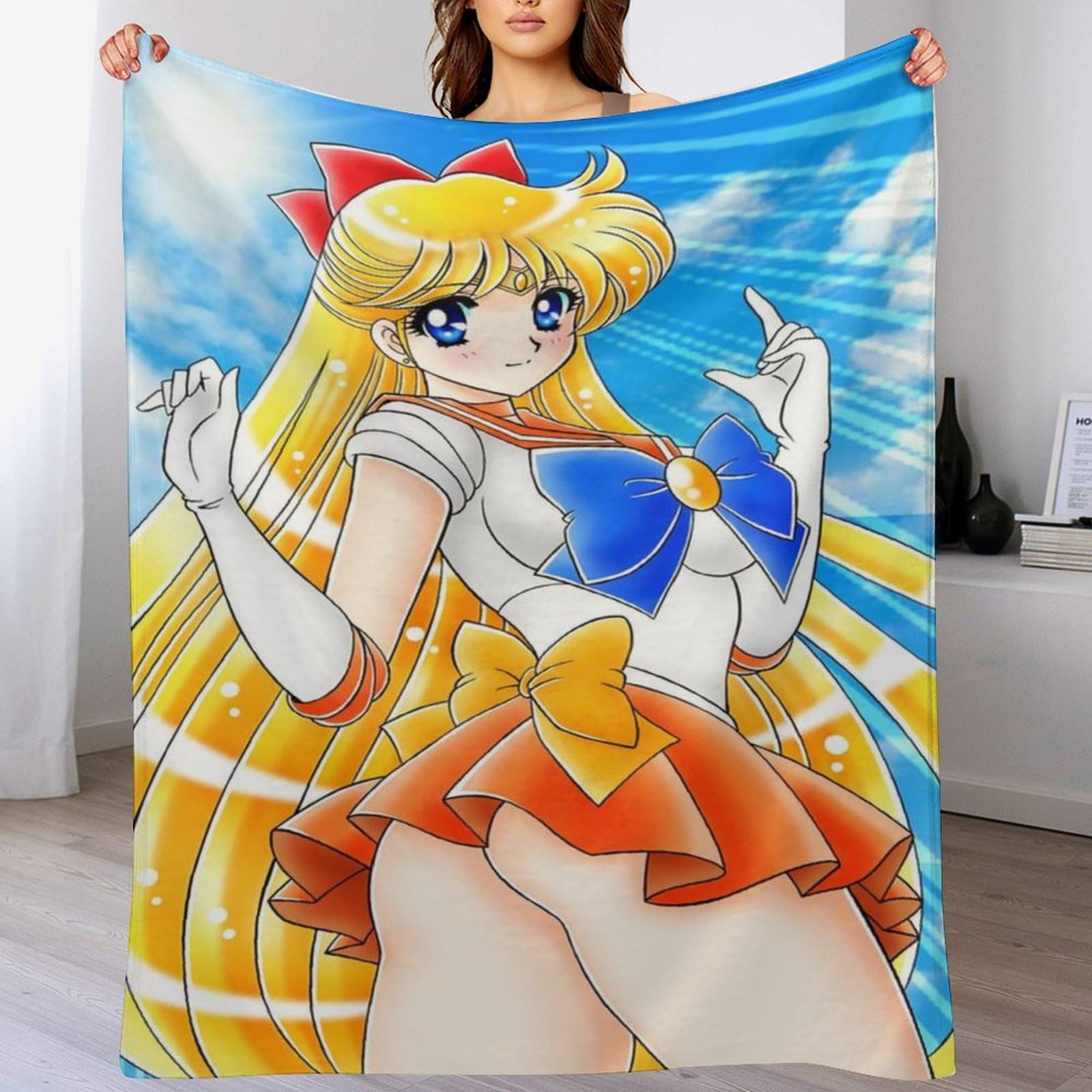 セーラームーン セーラースターズ 最も安い かいまき毛布 レトロ