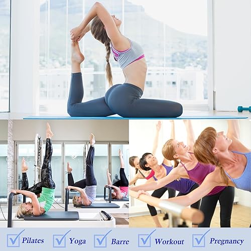 Miniatura 4 de Calcetines de yoga con agarre de pilates para mujer, calcetines antideslizantes para ballet, barras, danza, entrenamiento descalzo