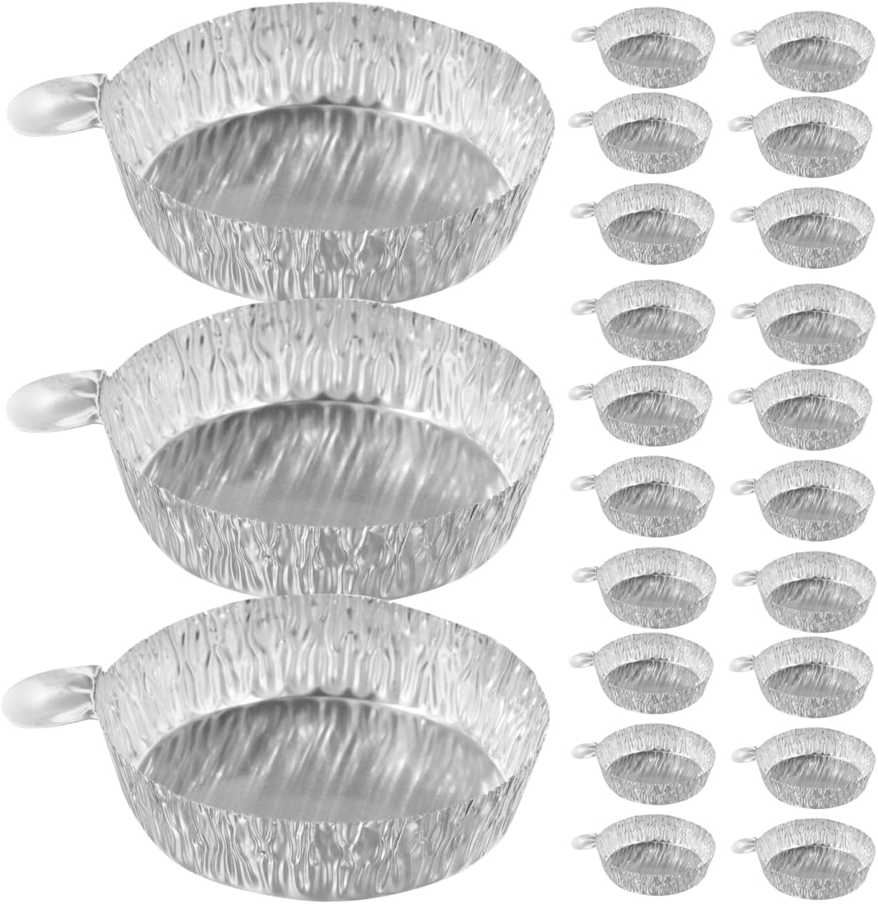 ULTECHNOVO 100pcs Aluminum Foil chemistry weigh boat aluminum weighing dishes reusable weigh boats Weighing Boat Small
