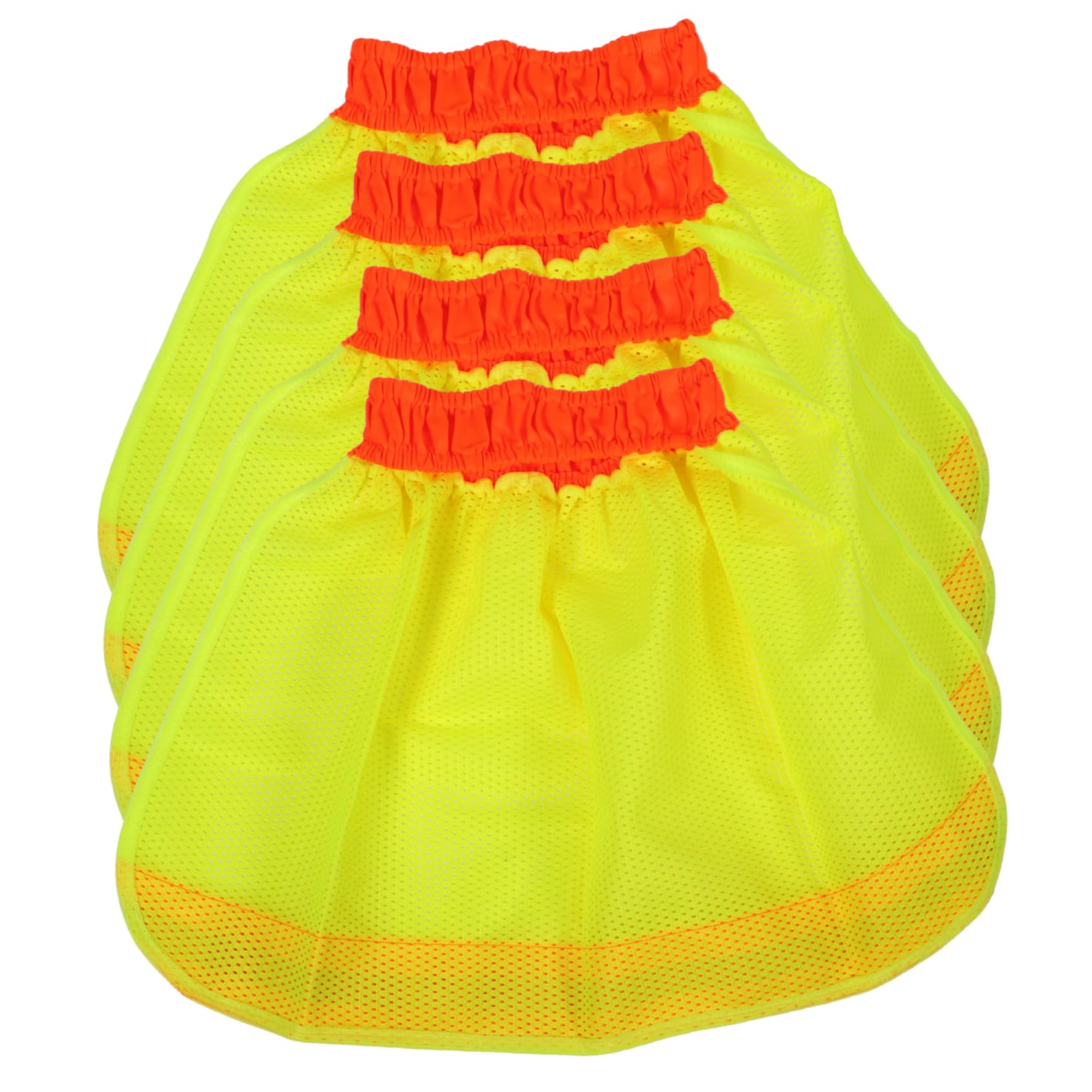 Tofficu 12 Pezzi Copertura per Casco Riflettente con Visiera Ampia Traspirante per Sole Alta Visibilità Accessori per Caschi per e Donne All Aperto