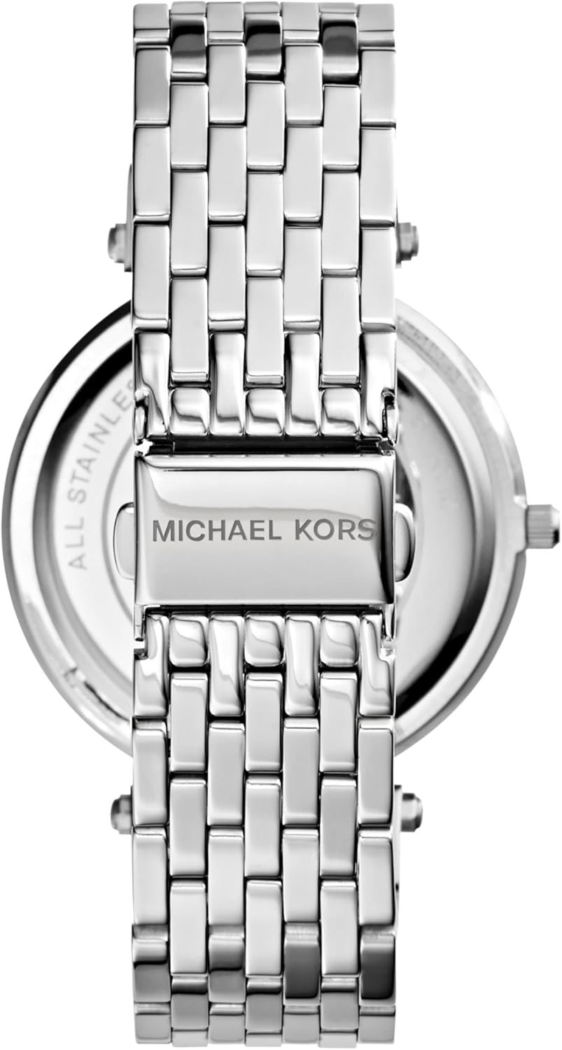 Michael Kors Darci Women's Watch, Stainless Steel and Pavé Crystal Watch for Women - Image 3