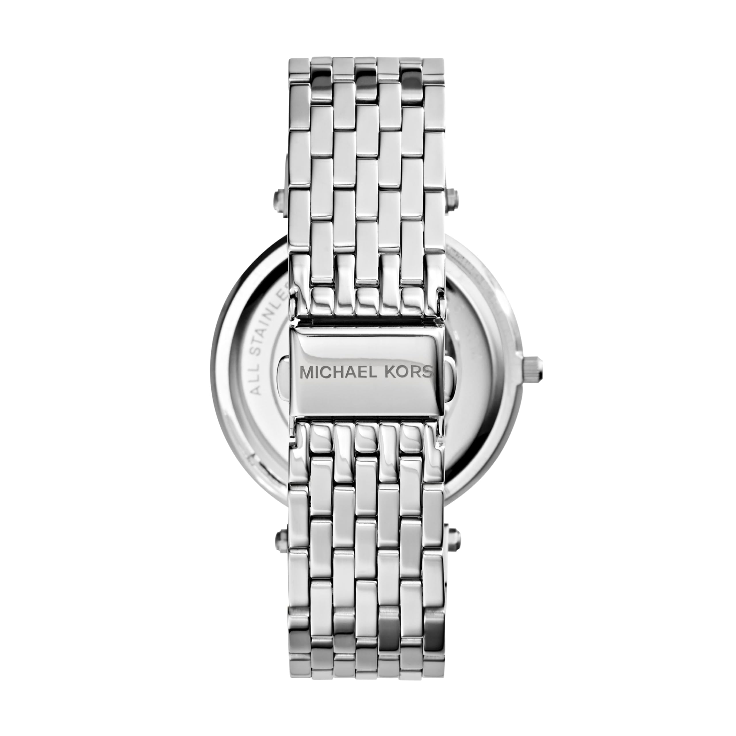 Michael Kors Orologio Darci per donna, Movimento al quarzo a tre lancette in tonalità argento con cinturino in acciaio inossidabile