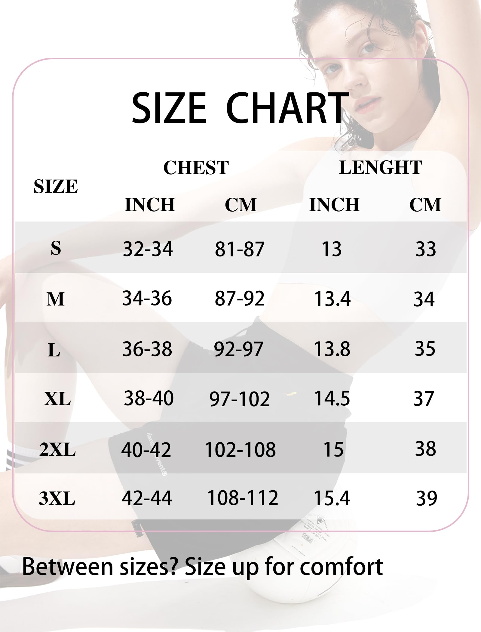 Chest Binder Trans FTM Transgender lekki oddychający bezszwowy biustonosz