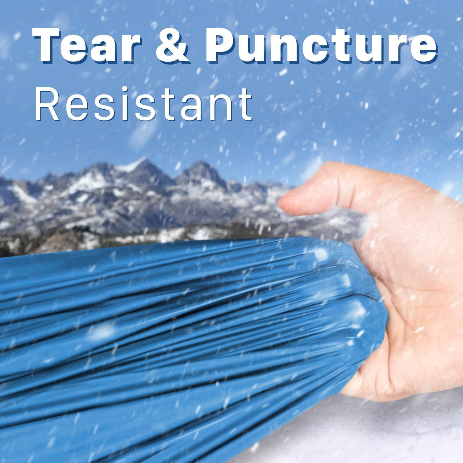 Buy Oceas Outdoor Mylar Emergency Blankets 4 Pack of Extra Large