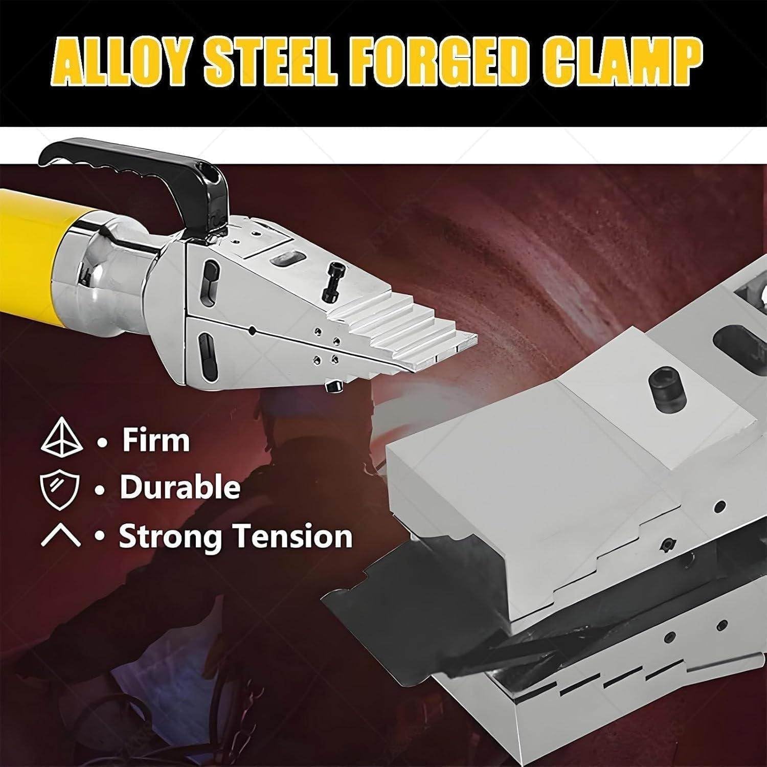 10T Hydraulic Flange Separator Tool, Manual Spreader with 81MM Gap for Pipe Flange Maintenance and Construction, Heavy-Duty Industrial Equipment