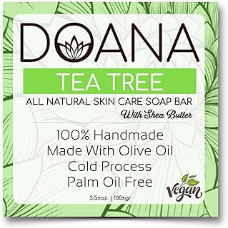 Barra de jabón de árbol de té, ahora con mant...