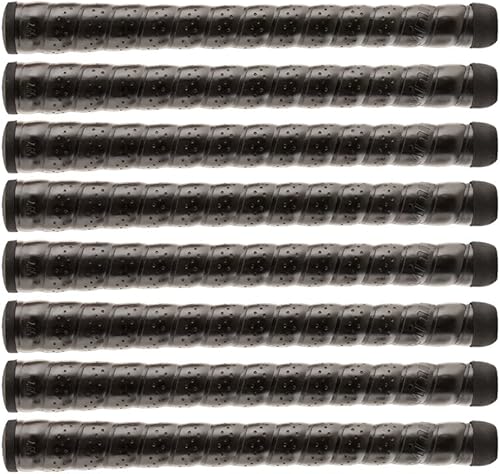Juego de 8 agarres de golf Winn EXCEL WRAP – Extremadamente acolchados y ultra cómodos – Sensación ultra pegajosa y absorción de golpes – 65% más