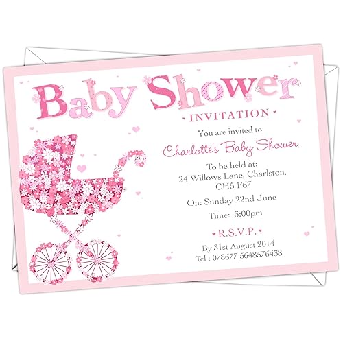 20 Baby Shower Invitations Amazon Co Uk 20 Baby Shower Invitations Amazon Co Uk