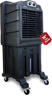 HAVAI Thunder 85 Desert Cooler � 85L, 16-Inch Aluminum Blade, Single Side Thick Honeycomb, 300 sq. ft. Coverage, Powerful Air Throw & Delivery