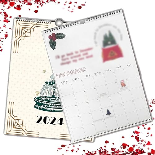 Miniatura 1 de Calendario de letras TS 2024  Calendario Adwomb 2024, calendario rugiente de pared 2024, decoración de pared, regalos para amantes de la música,