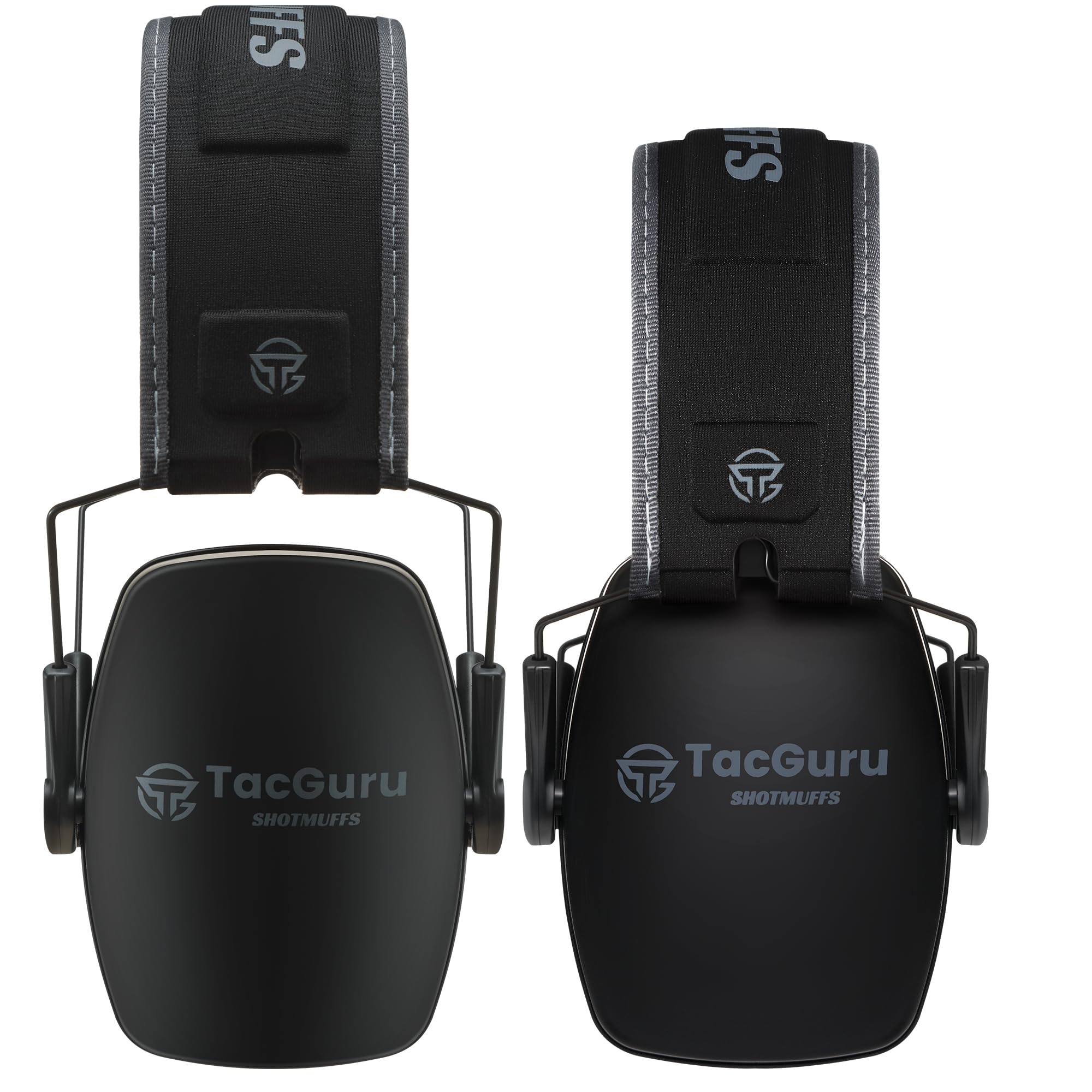 SHOTMUFFS A - Orejeras de tiro pasivo, NRR 25dB, diseño plegable compacto