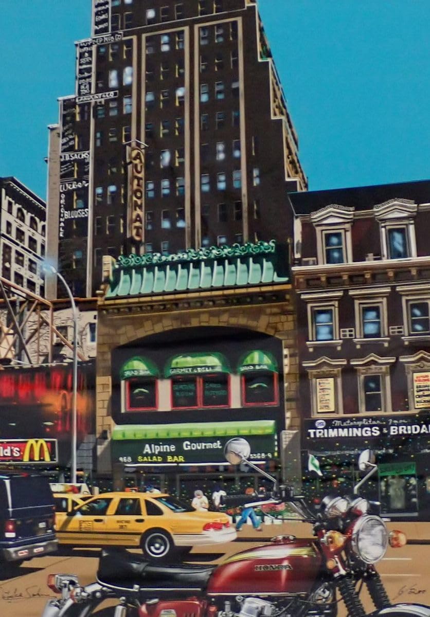 Amazon.co.jp: 須藤眞啓 アクリル画 P10号 MY LOVE IRON HORSE 額装品