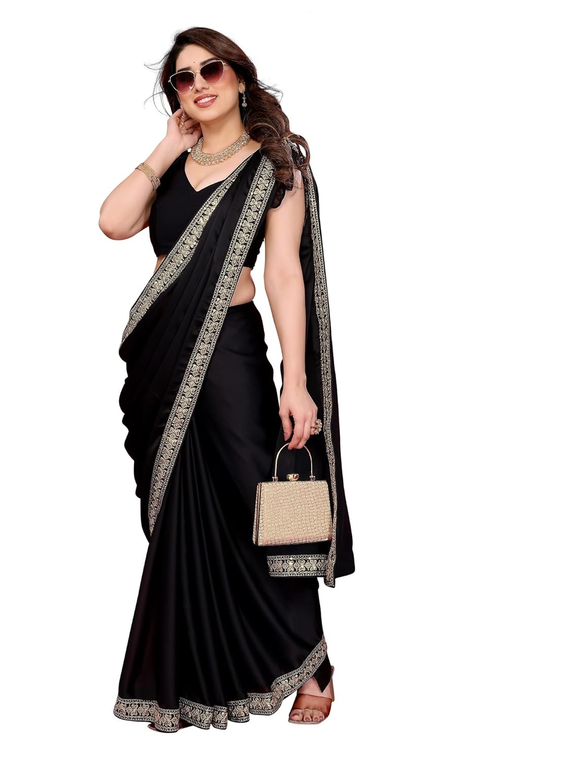 RAJESHWAR FASHION WITH RF Women’s Satin Chiffon & Georgette Sequence... RAJESHWAR FASHION WITH RF Women’s Satin Chiffon & Georgette Sequence...