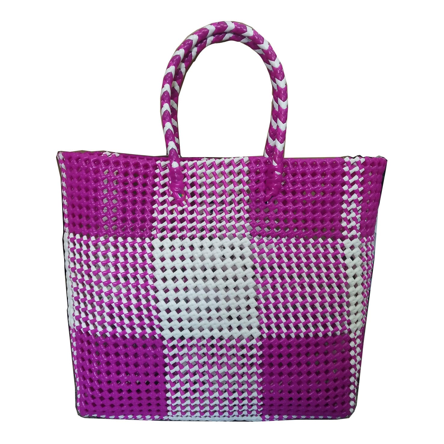 house king Handmade Shopping Multipurpose Utility Wire Grocery Basket-Koodai- Durable, Large Size (Imported Virgin HDPE Plastic Material) Multicolor Size : 30Lx9Wx30H