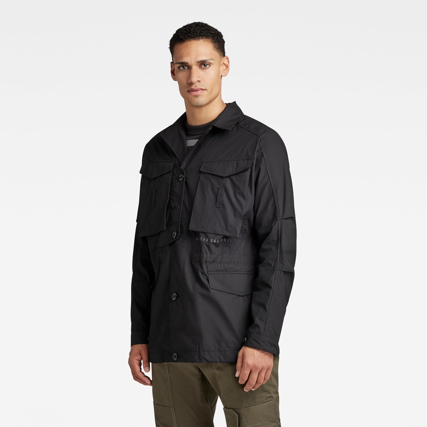 G-STAR mens Field Utility Oversized Jacket - Image 2