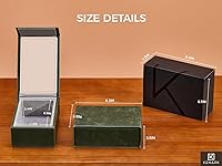 Vista 5 de KK7-DG Faraday - Caja protectora, blindaje de señal, llave antirrobo de coche y bloqueador RFID para vehículos, diseño compacto (verde aguamarina)