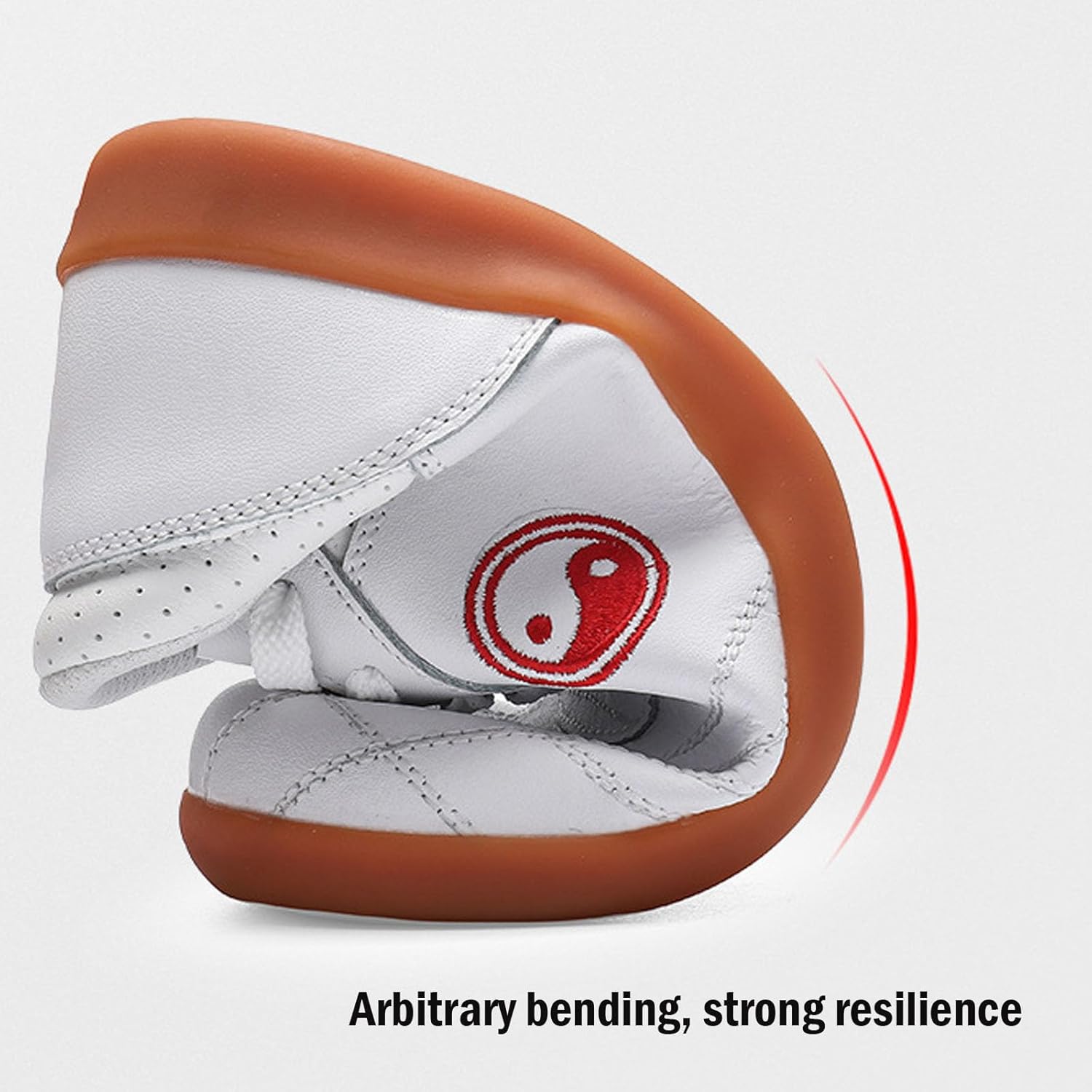 Martial Arts Shoes Boxing Karate Kung fu Training Shoes Tai Chi Taekwondo Shoes Men Women Leather Non Slip Lightweight Shoe(Size:36(23cm),Color:A) - Image 4