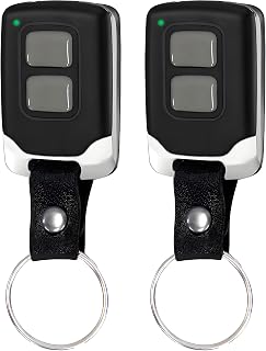 2 Garage Door Opener Remote for Liftmaster Chamberlain Craftsman Openers, Red Orange Green Yellow Purple Learn Button Garage Door Remote, Compact and Lightweight