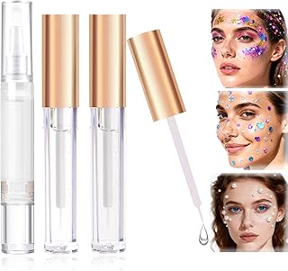 Pegamento de maquillaje facial para diamantes...