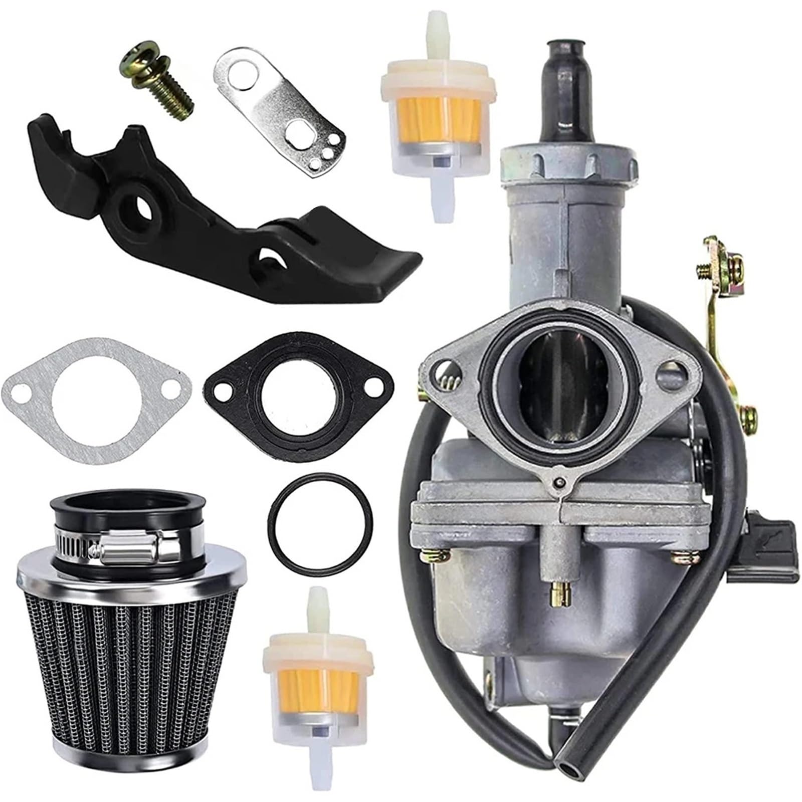 Carburatore per moto Carburatore PZ27 compatibile con per HONDA XR100 (1981-1984), per CG 4 tempi 125cc 150cc 200cc 250cc Cavo starter 27mm Carb