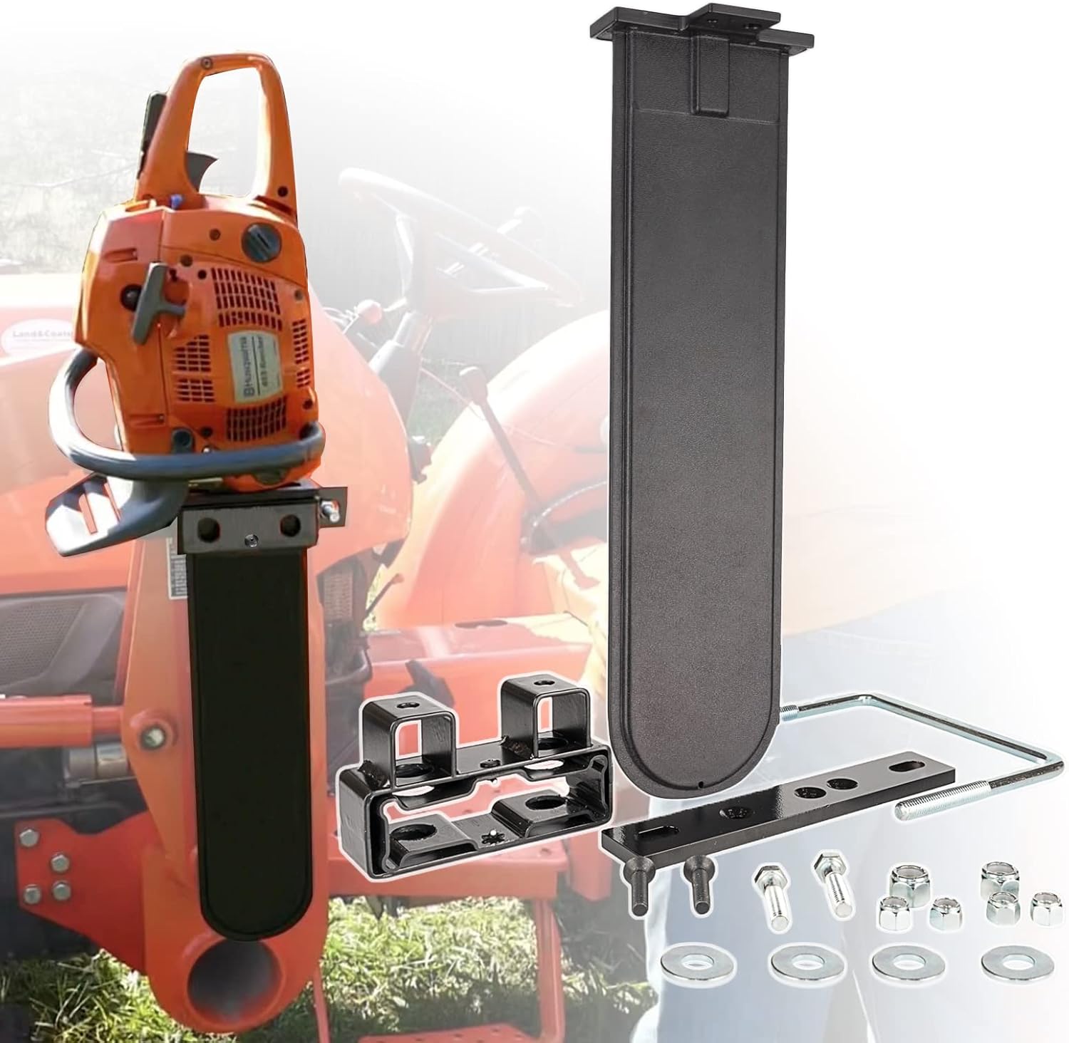 GEATaaT Universal Chainsaw Carrier Kit,Chainsaw Mount Holder Compatible