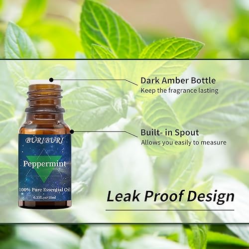 Miniatura 71 de BURIBURI Aceite esencial de rosa y jazmín, 2 piezas, 100% puro, juego de regalo de aceite esencial de rosa para aromaterapia, difusor, masaje