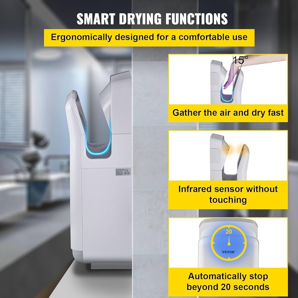 ハンドドライヤー Amazon.co.jp: ハンドドライヤー ハンドドライヤー機械自動高速