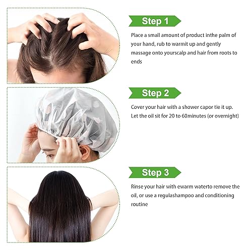 Miniatura 5 de Aceite de batana 100% crudo, aceite milagroso puro y sin refinar con manteca de karité, vitamina E y aceite de semillas de ricino, sin fragancia,