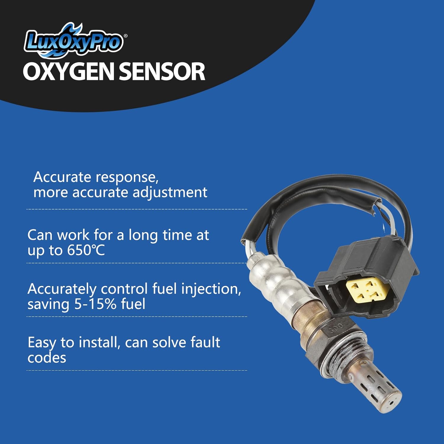 Oxygen O2 Sensor Upstream and Downstream for Dodge Avenger Caravan Charger Dakota Grand Caravan Nitro Stratus, for Jeep Cherokee Commander Grand Wrangler JK, for Chry 200, Replace 56028994AA 4Pcs